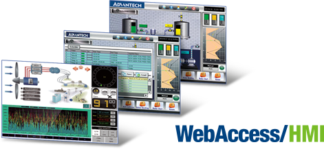 Create HMI application solutions for labor-saving and manufacturing efficiency with WebAcess HMI.
