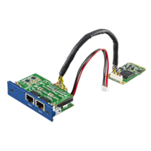 Advantech’s PCM-24R2PE is iDoor Module with 2-Port Gigabit Ethernet, IEEE 802.3af (PoE) Compliant, mPCIe, RJ45