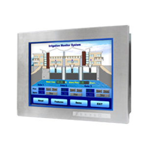 Advantech’s FPM-8151H is 15” XGA industrial monitor with 316L stainless steel front panel with IP65-rated front panel